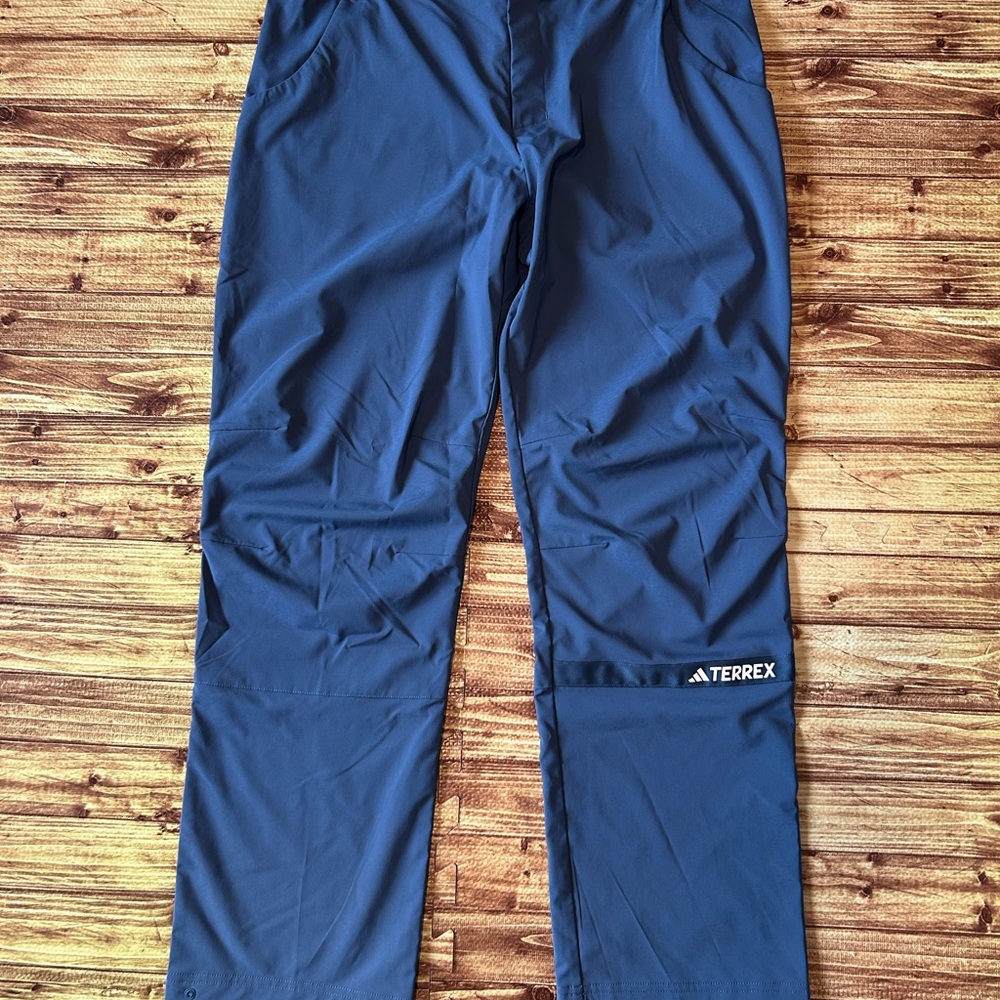 adidas Terrex Blue Softshell Hiking Pants